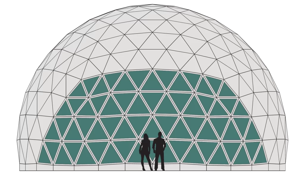 Modular Dome Section Bucky Merih