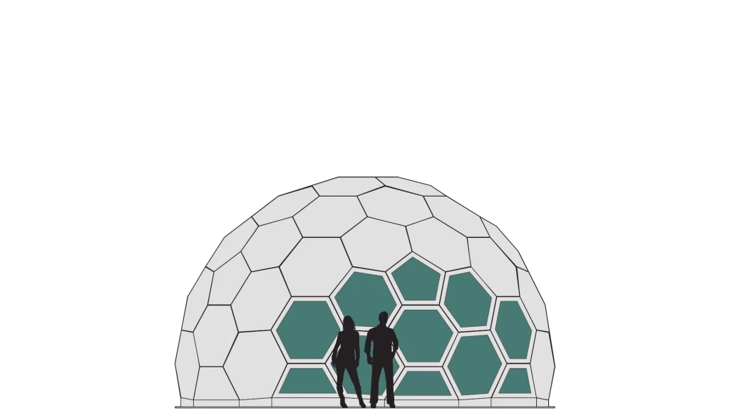 Modular Dome Section Bucky Seyyare