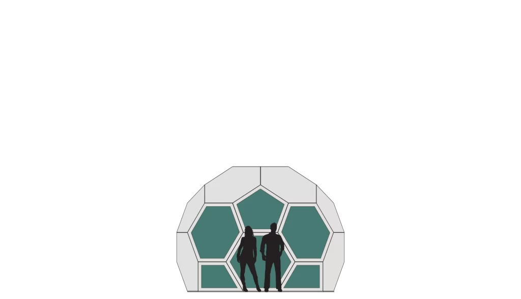 Modular Dome Section Bucky Tilek